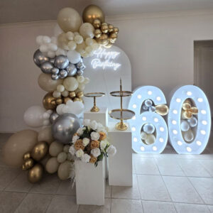 Light up Number "6" and "0"