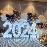 Light up number "2024"